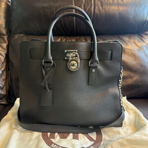 Michael Kors Hamilton Saffiano Leather Handbag